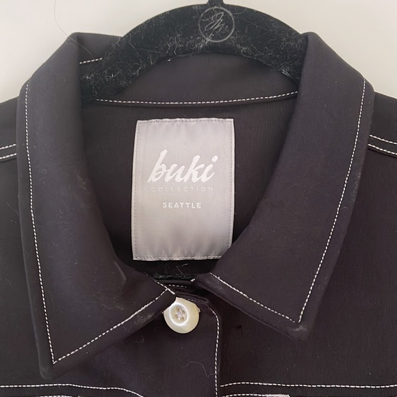 ♻️DONATED DEC. 2023♻️ 
NWOT Buki Neo-Tech Jacket in Black size S - Picture 2 of 9